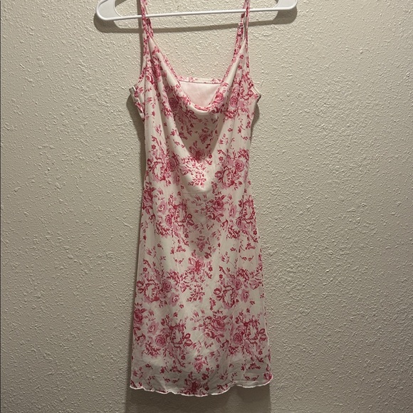 SHEIN Pink Floral Slip Dress - Picture 2 of 3